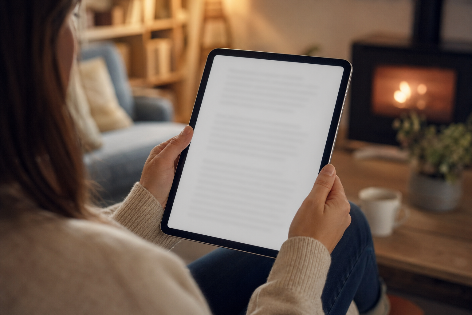 Person with questions about TV repair